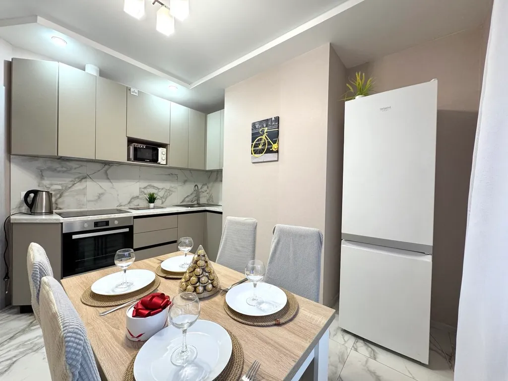 Квартира с шикарным панорамным видом около аквапарка H2O