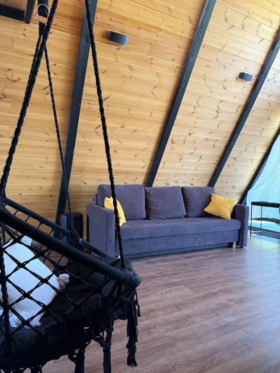 Уютный домик за городом с баней и горячим чаном