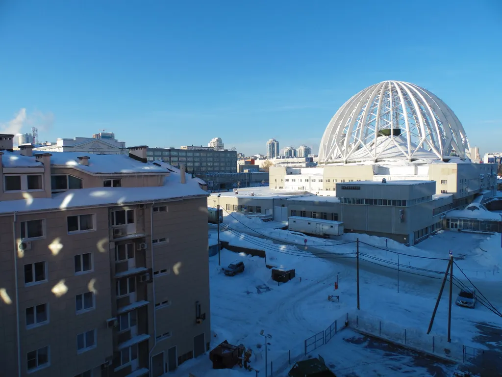 Квартира Квартира Уютная студия в центре с видом на город — Екатеринбург