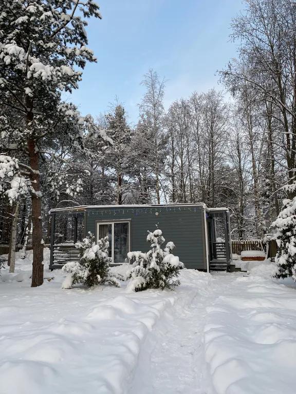 Уютный дом для семейного отдыха с баней и детской площадкой