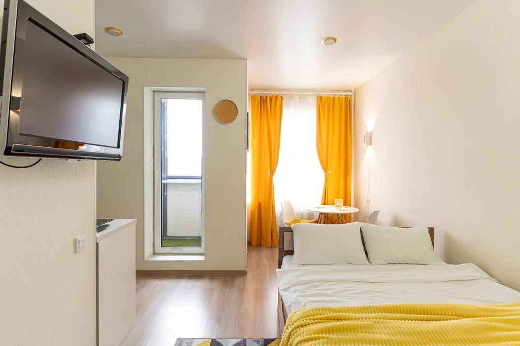 Квартира Уютная студия Orange в спальном районе — аренда посуточно в Петрозаводск