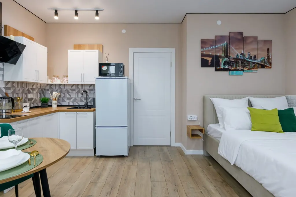 Уютная квартира с дизайнерским ремонтом