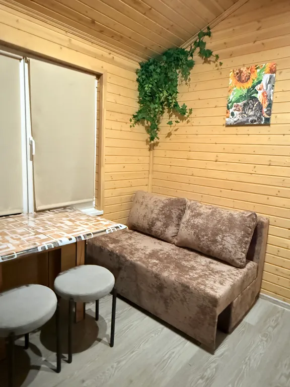 Домик с теплым бассейном и банным чаном