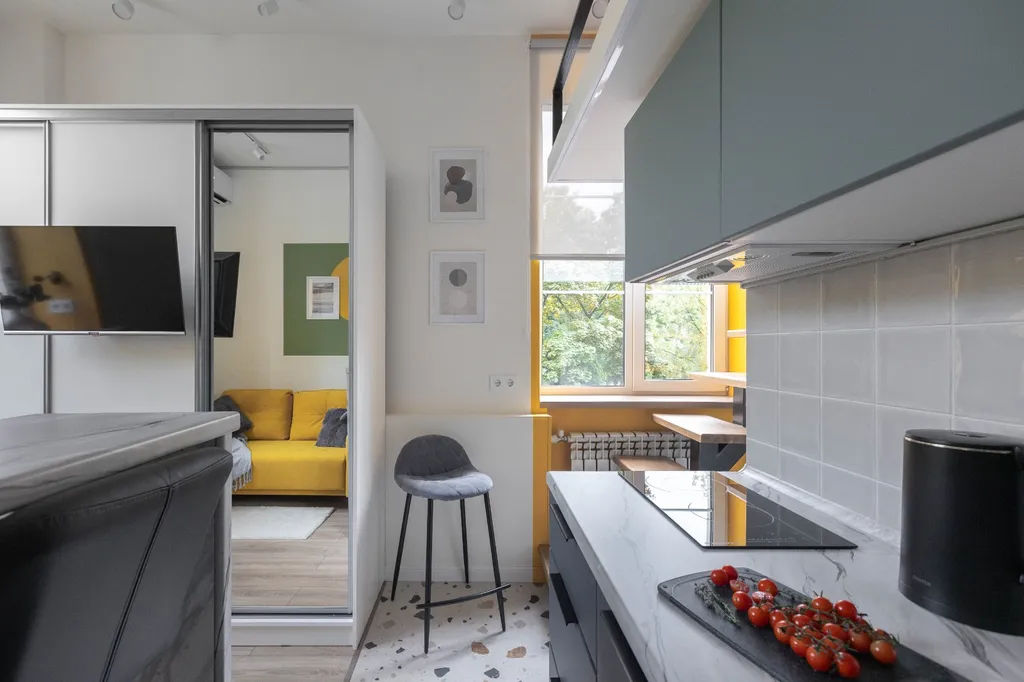 Квартира Квартира Студия Sunny apartment на ВДНХ — Москва