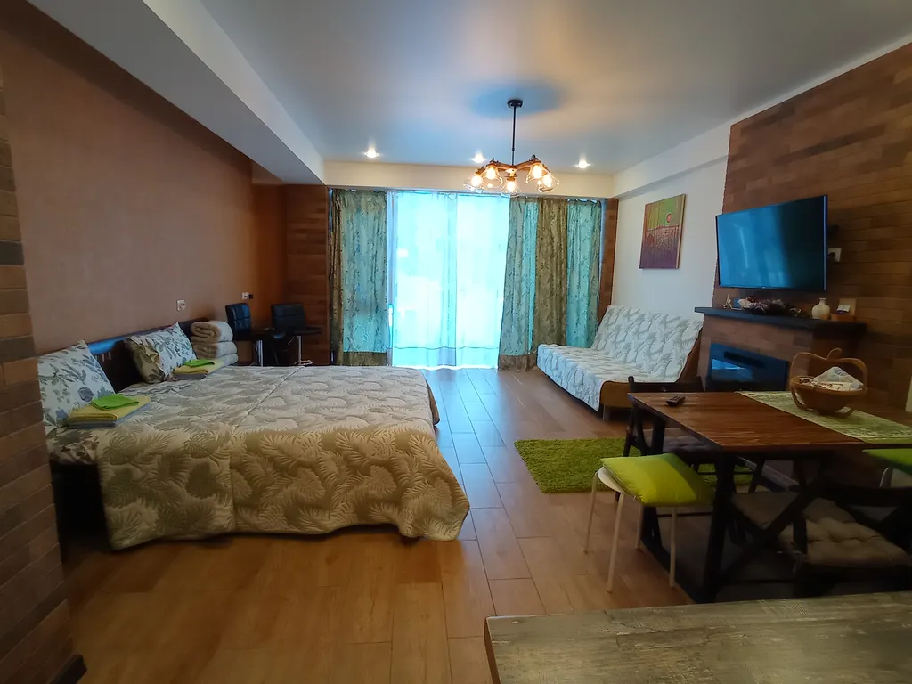 Апартаменты Дом вдали от дома с камином на Байкале