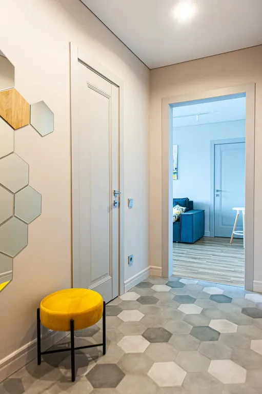 Новая уютная квартира с видом на новую набережную и реку Волхов