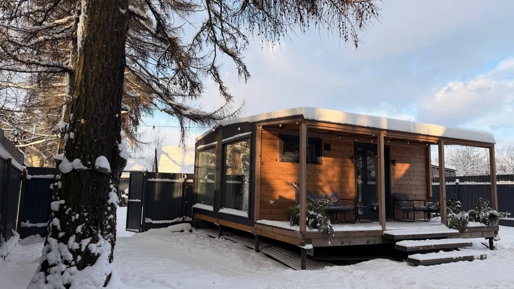 Уютный домик с баней