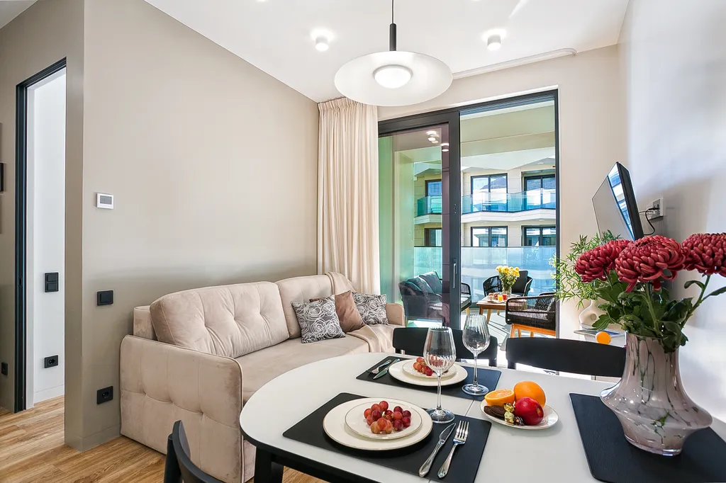 Стильная квартира Чайка с видом на море