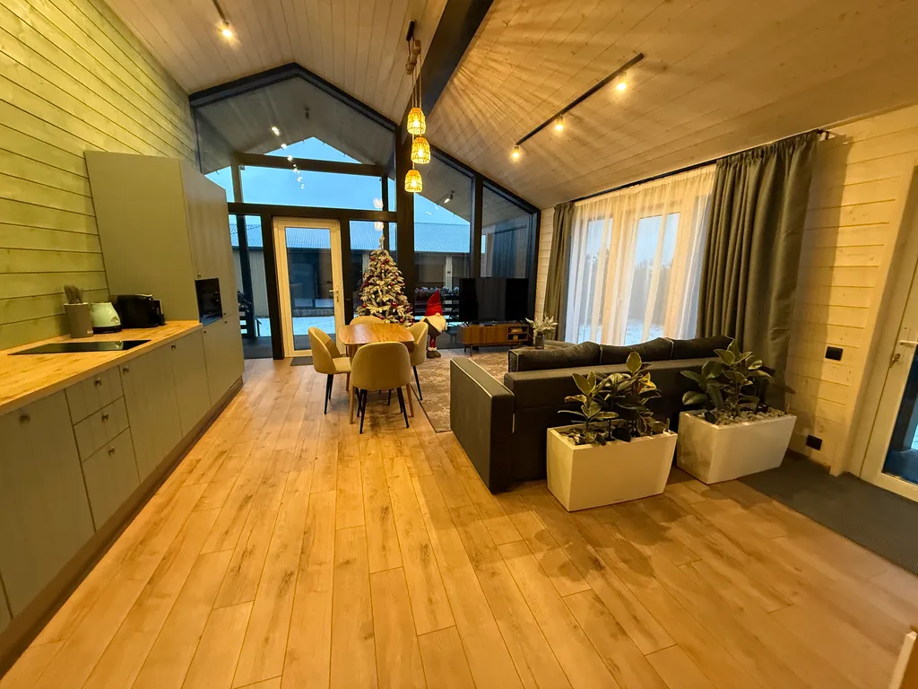 Загородный дом с баней, чаном и беседкой Kislorod O2