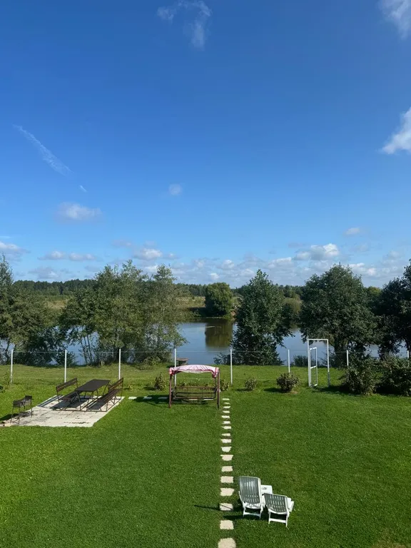 Дом у реки Дубна на первой линии