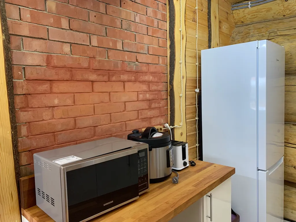 Дом - сруб с видом на море