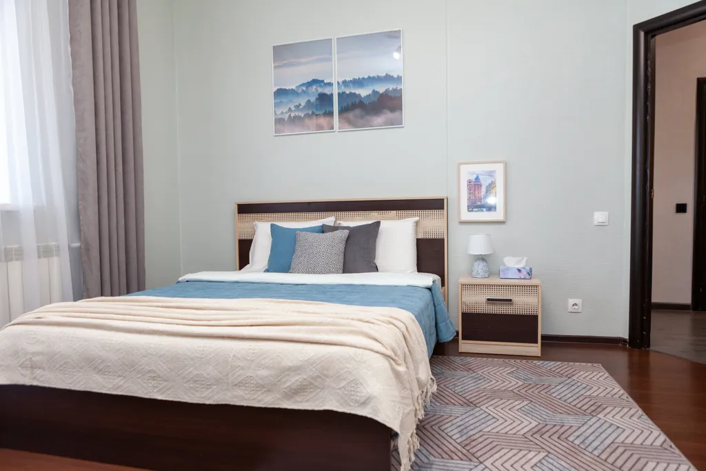 Большая квартира в современном доме на 15 этаже