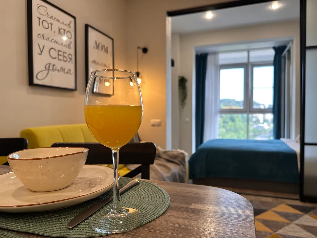 Уютная квартира с видом на море и горную реку в ЖК Солнечный Дагомыс