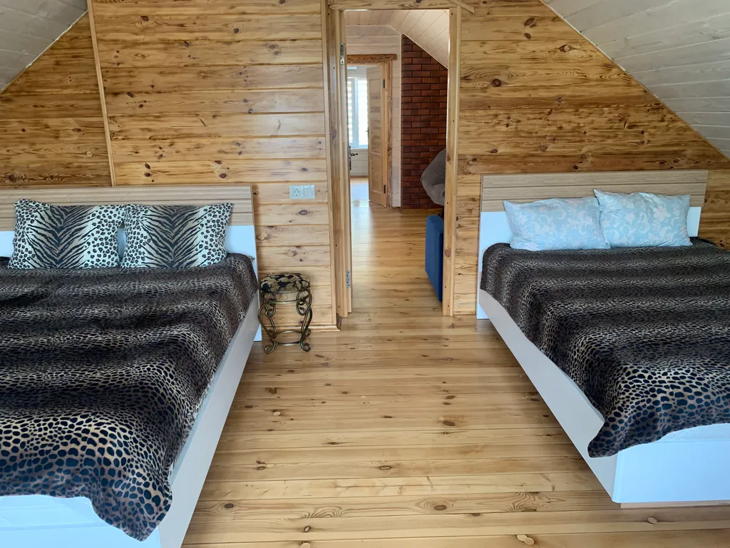 Красивый гостевой дом с баней на дровах возле Минского Моря