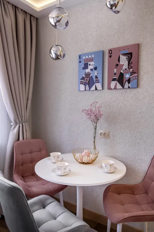 Уютный, с красивым видом апарт