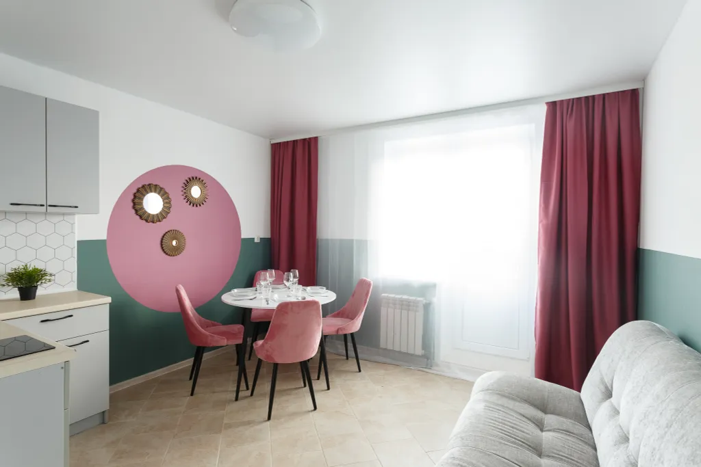 2к квартира примет компанию путешественников (до 8 гостей)