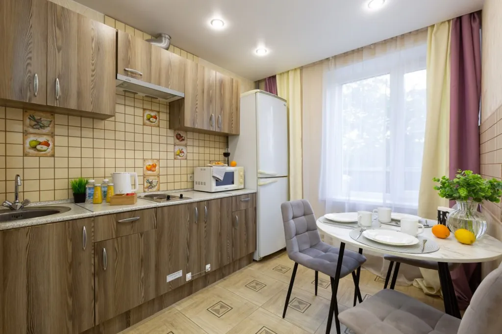 Квартира у живописного пруда