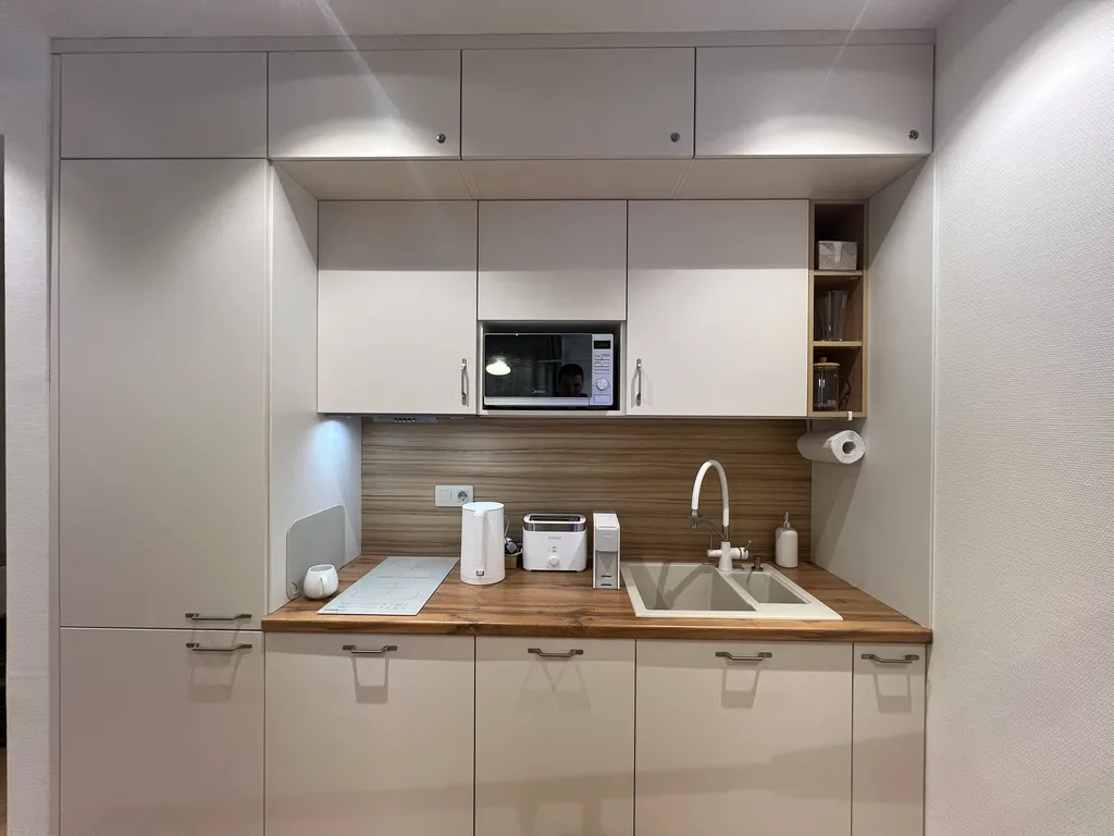 Апартаменты с видом на море у пляжа, первая линия, сапборд включен