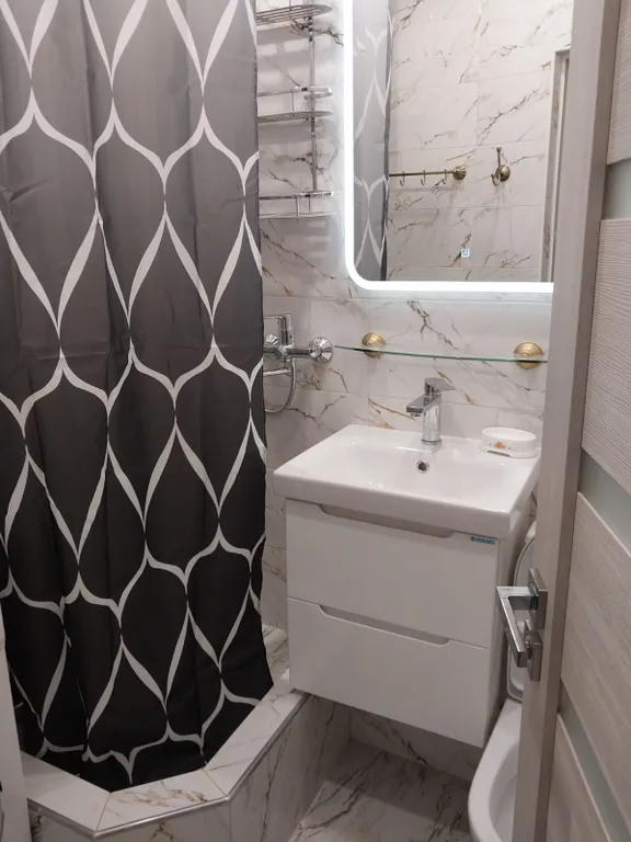 2-комнатная квартира в 4 минутах от моря