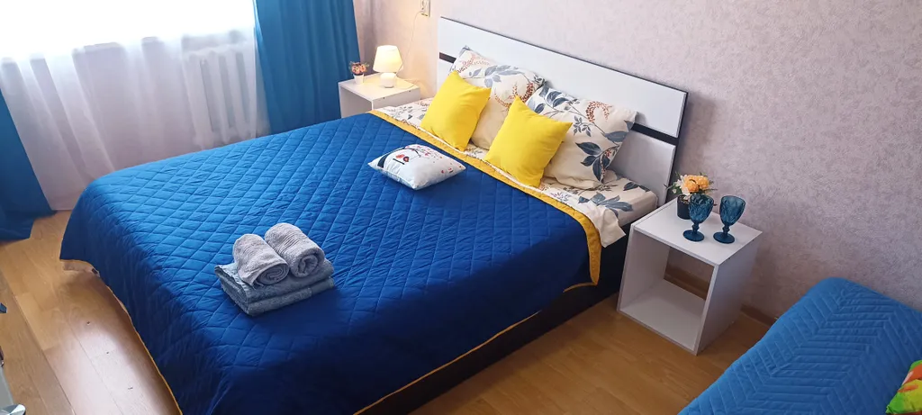 Квартира Квартира Центр города! 3 изолированные комнаты, 3 кровати — Калининград