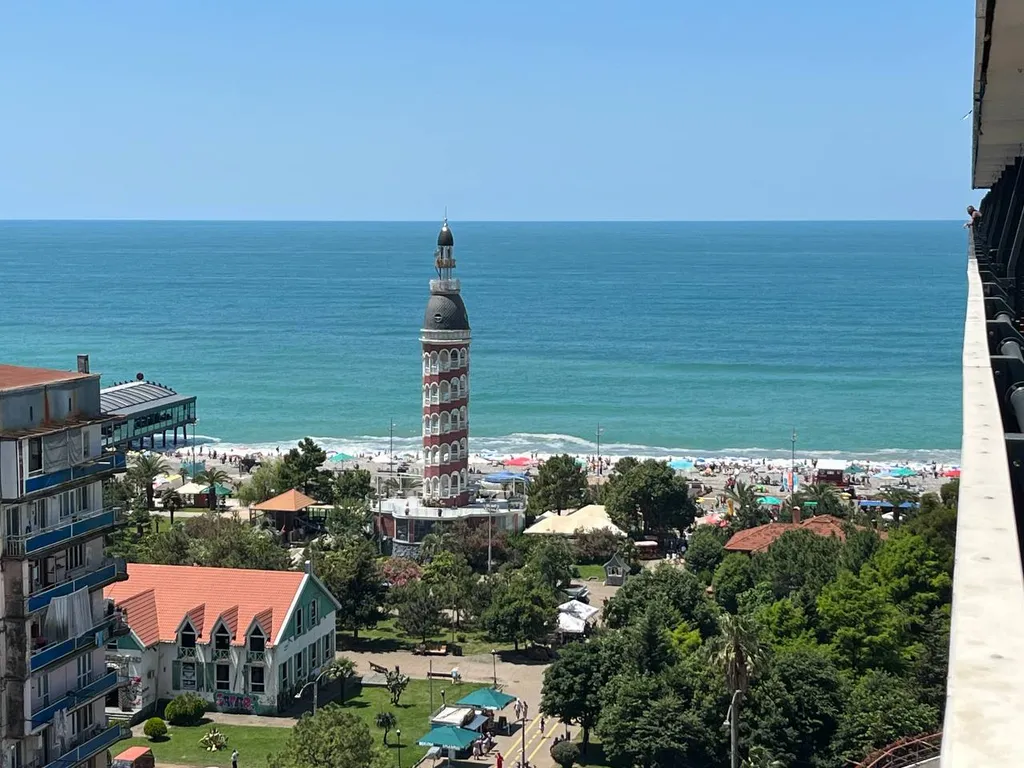 Студия у моря с шикарным видом в Апарт-Отеле Orbi City