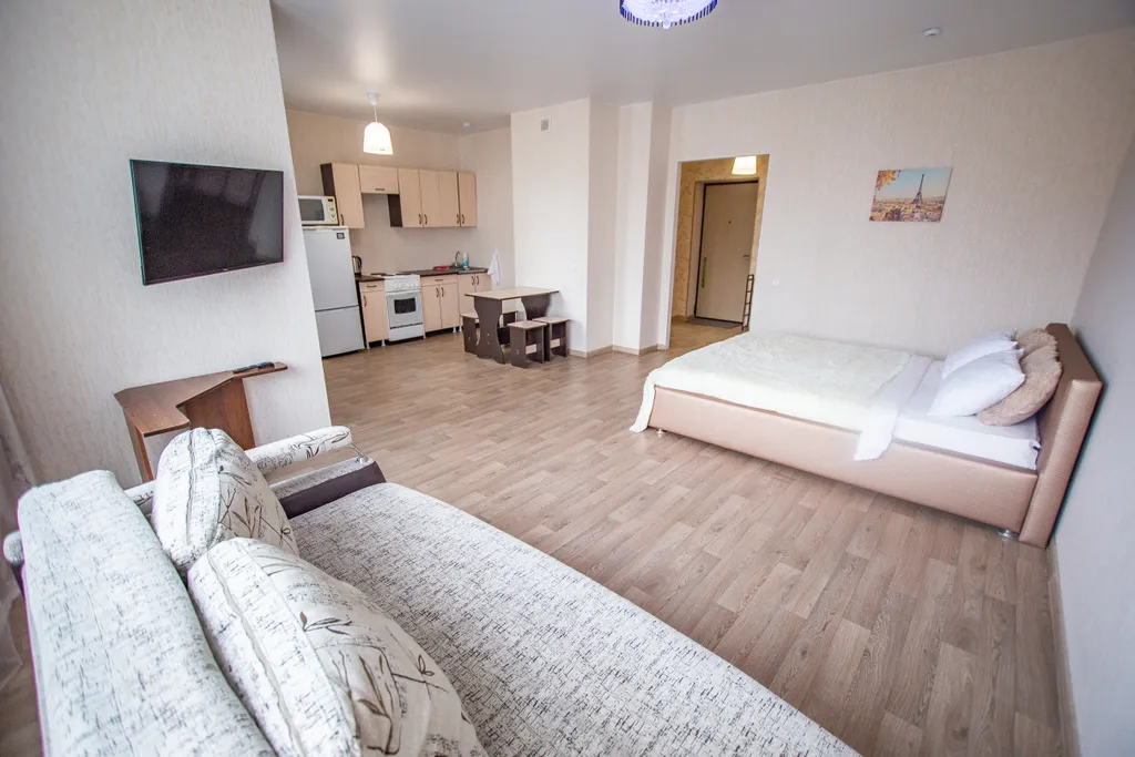 Квартира Приятная квартира-студия рядом с ТЦ Планета и кардиоцентром — Красноярск