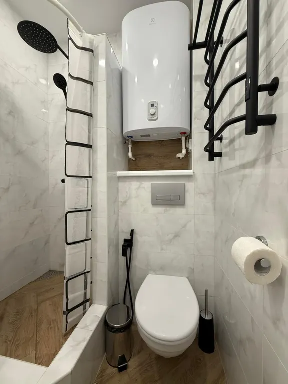 Апартаменты с террасой для четверых, 3 минуты до пляжа