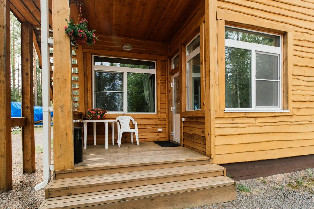 Квартира Двухместные апартаменты с балконом и террасой — Уя