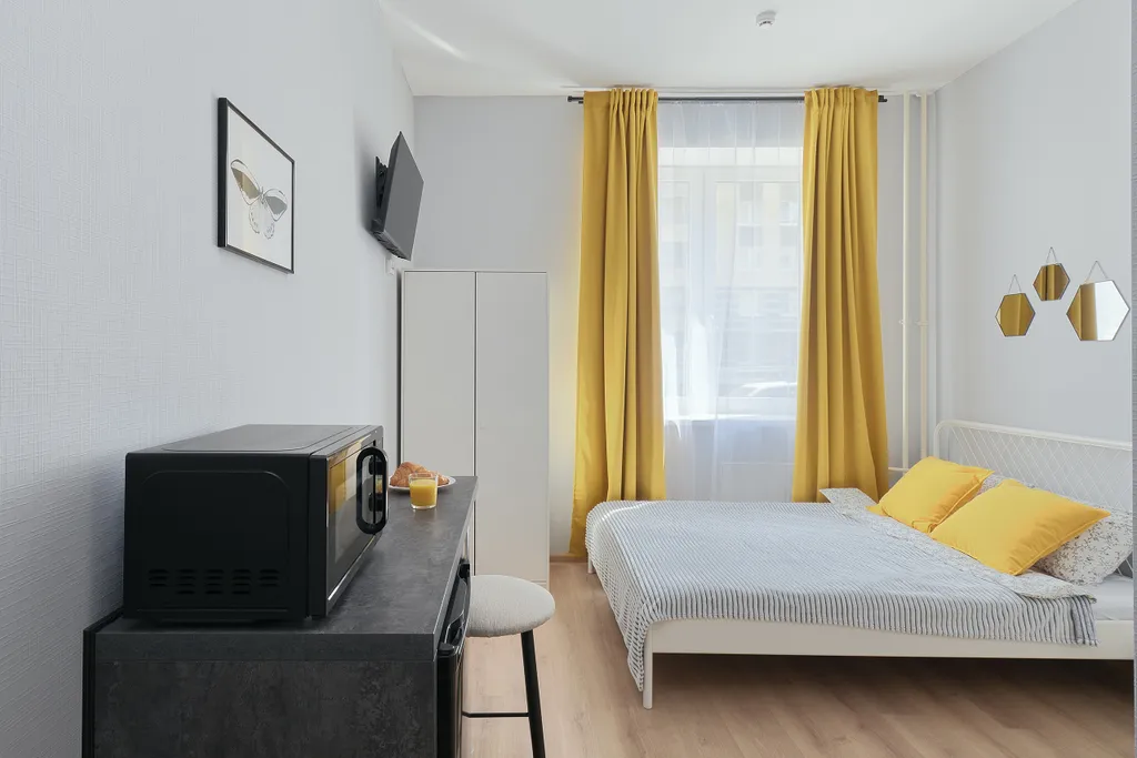 Квартира Квартира Студия у НМИЦ онкологии Петрова — Песочный