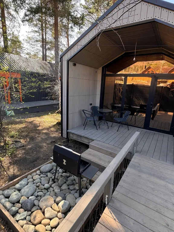 Дом с камином