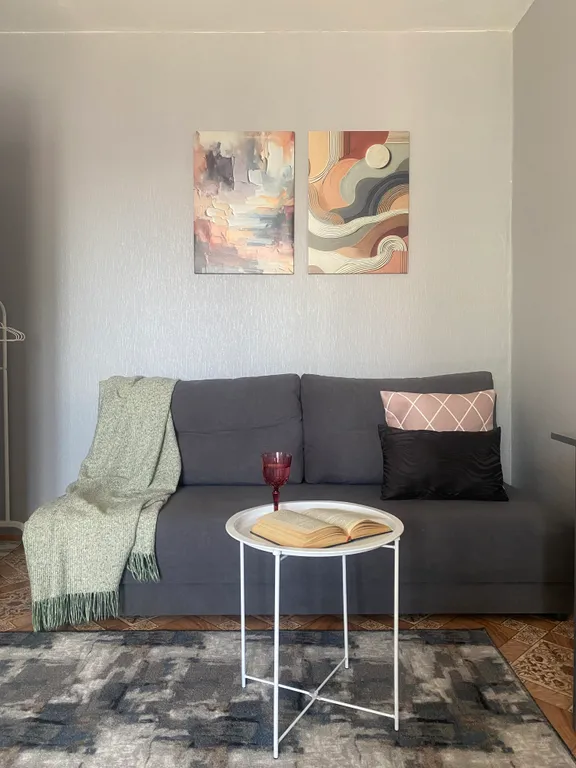 Удобная квартира с видом на город горы и Волгу