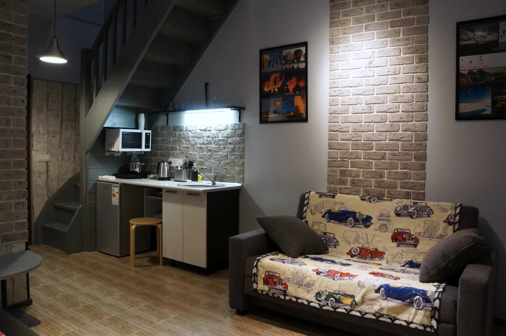 Двухуровневая квартира с выходом в сад