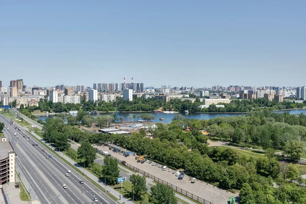 Квартира Квартира Мускат с панорамным видом на парк — Москва