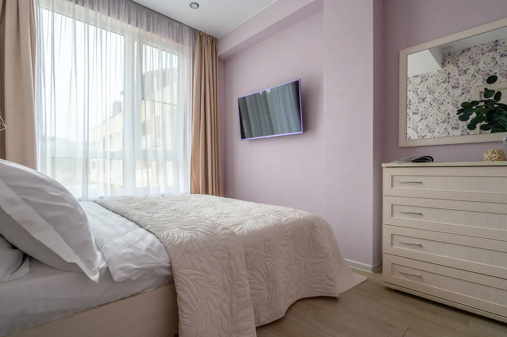 Уютная квартира с балконом и видом на горы, кватро 119