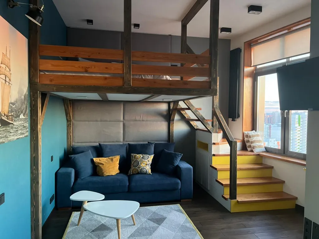 Дизайнерский апартамент в стиле лофт