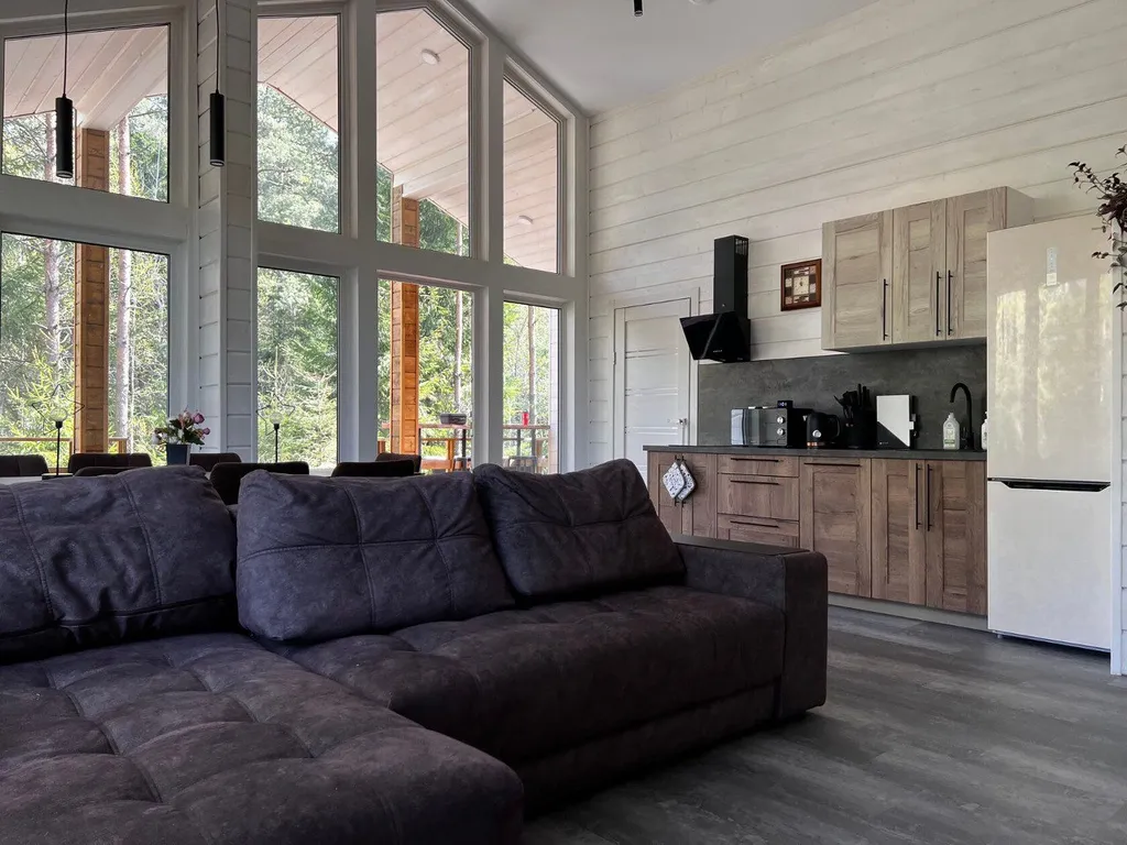 Дом с баней и банным чаном