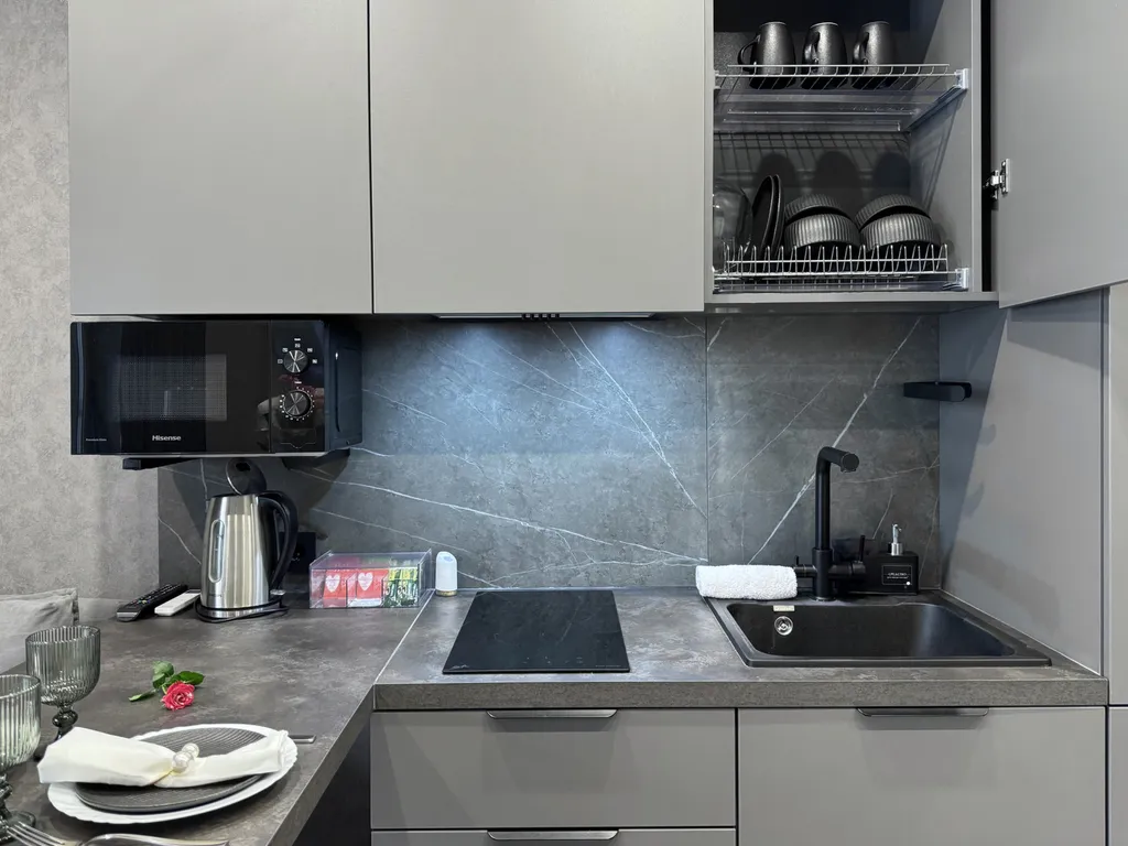 Современная квартира в новом деловом центре Новосибирска