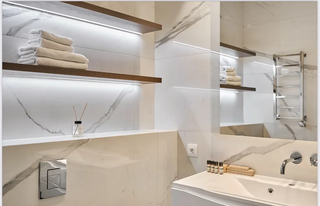 Евродвушка в neva towers 30 вид на закрытый парк