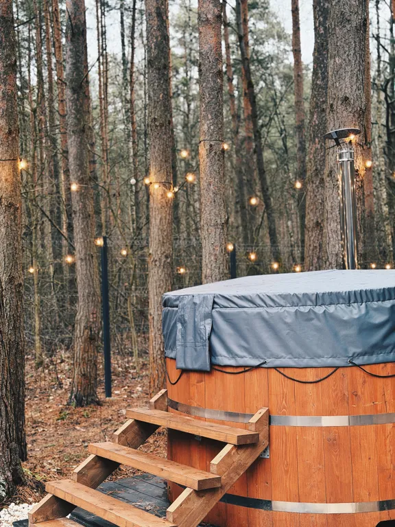 Зелёный а-фрейм