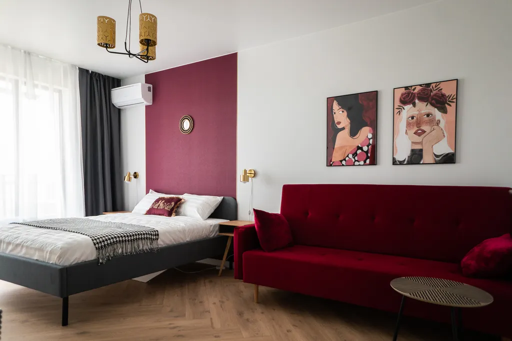 Квартира Квартира Апартамент "Red Velvet" — Анапа