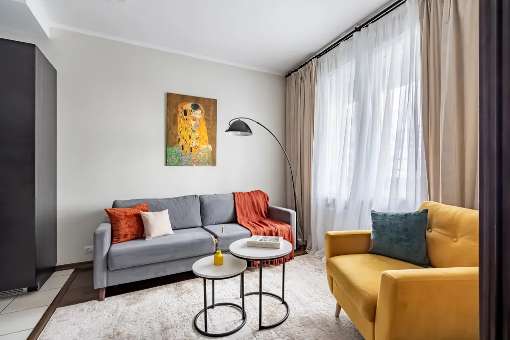 Квартира Квартира Scarlet с балконом — Санкт-Петербург