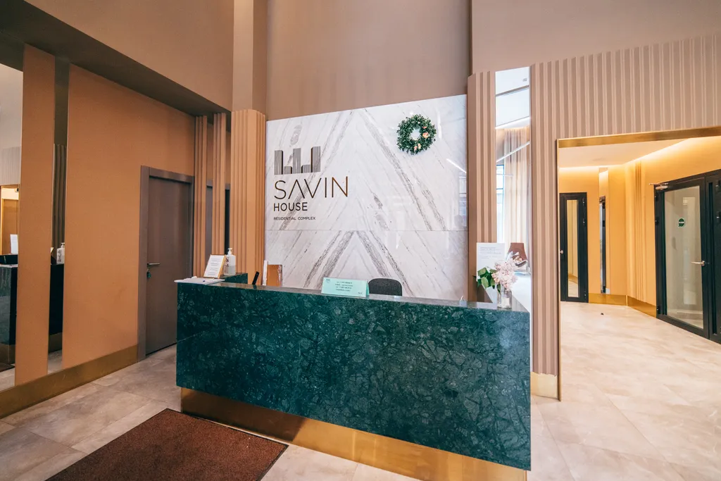 Апартаменты бизнес-класса в Savin House — 5 минут пешком до аквапарка