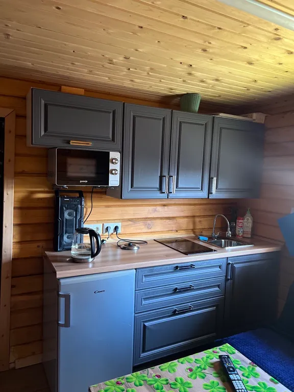 Дом с баней у озера