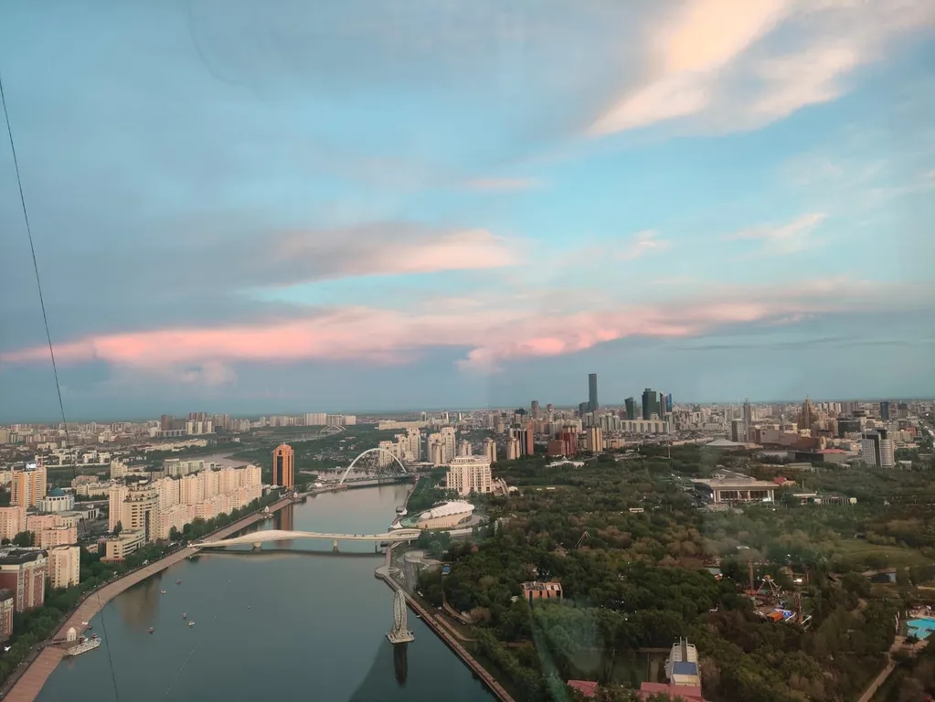 Квартира Апартаменты с шикарным панорамным видом на 39 этаже — аренда посуточно в Астана (Нур-Султан)