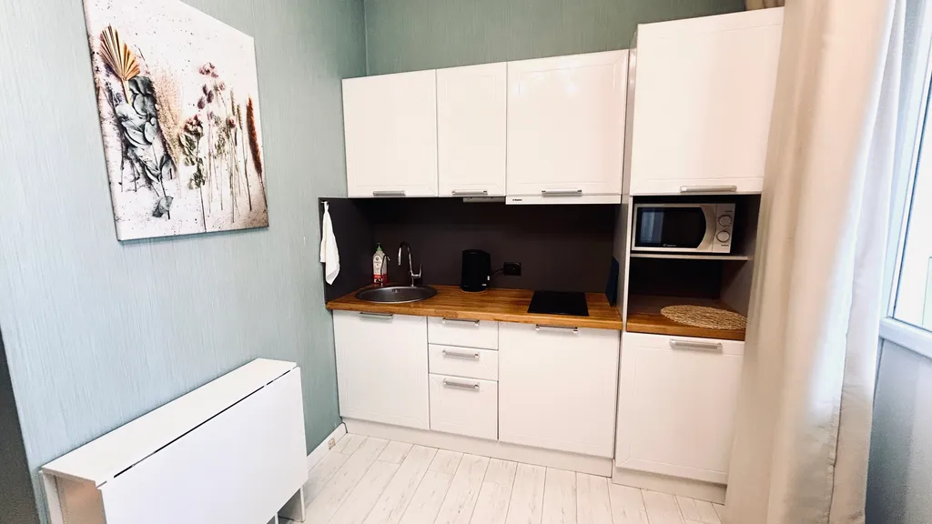 Квартира Квартира Уютная студия с отдельной жилой лоджией рядом с морем — Сириус