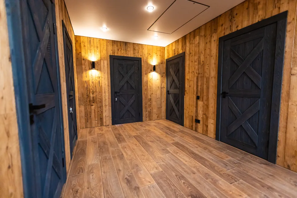 Просторный светлый дом с баней и фурако