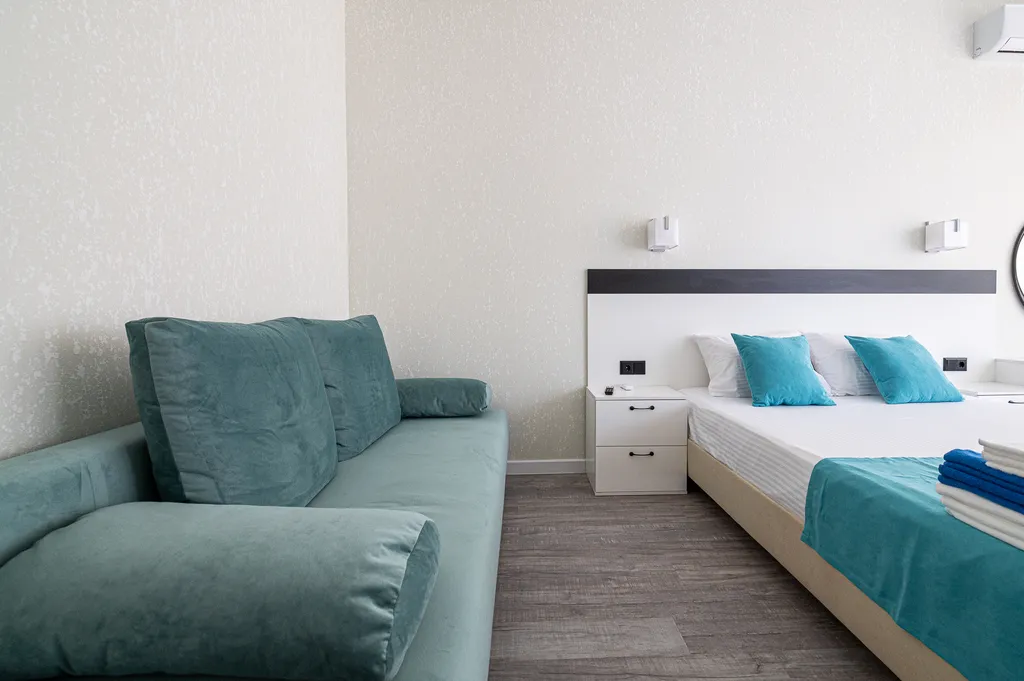 Квартира Квартира Четырехместный Люкс1 с террасой,двором и мангальной зоной — Дюрсо