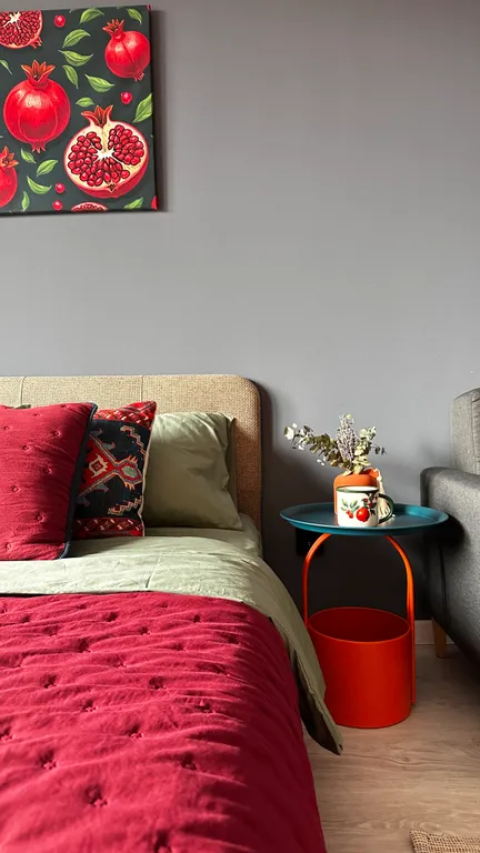 Квартира Квартира Яркий гранат — Шушары