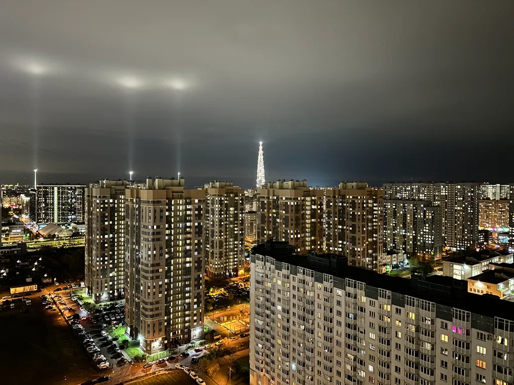 Квартира Квартира Видовая - уютная студия — Санкт-Петербург