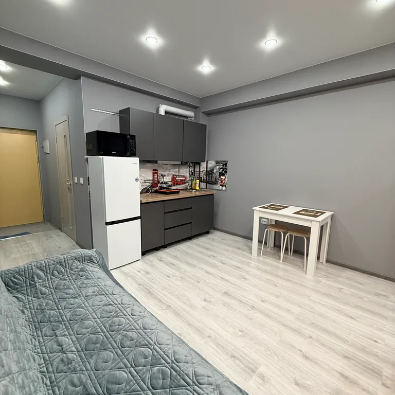 Уютная студия с видом на сопки